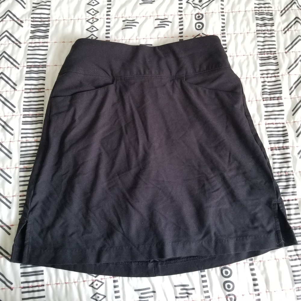 Lady Hagen Black Skort Golf Pockets XS